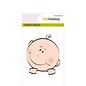 Craftemotions Stempel, transparent,  A6 - Baby Gesicht