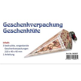 REDDY Geschenkverpackung Geschenktüte goldgelb