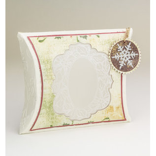 CREATIVE EXPRESSIONS und COUTURE CREATIONS Troquelado y grabado en relieve: Estrella de Navidad en el marco - ¡solo 1 en stock!