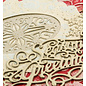 CREATIVE EXPRESSIONS und COUTURE CREATIONS Troquelado y grabado en relieve: Estrella de Navidad en el marco - ¡solo 1 en stock!