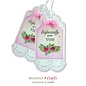 Crafter's Companion Timbre transparent, Rose Garden