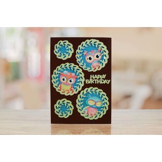 Tattered Lace For punching with a punching machine to create stunning effects for your cards, decorations and scrapbook pages.