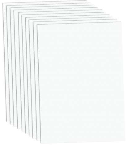 overdracht Kleren stijl Karten und Scrapbooking Papier, Papier blöcke A4 Luxe Cardstock, 220 g /  m², wit, 10 vellen - Hobby-Crafts24.eu Nederlands
