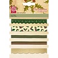 DEKOBAND / RIBBONS / RUBANS ... Rubans décoratifs Set, 5 x 1 MTR., Motifs de Noël