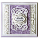 CREATIVE EXPRESSIONS und COUTURE CREATIONS Punching and embossing template: Borders