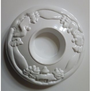 Modellieren 1 mold, tealight with selection motif winter landscape or with locomotive