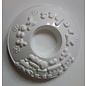Modellieren 1 mold, tealight with selection motif winter landscape or with locomotive
