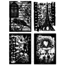 Tim Holtz Stamp Set: Holiday Collections CMS 076, LAST AVAILABLE!
