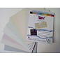 Karten und Scrapbooking Papier, Papier blöcke Papier cartonné ColorCore, badigeon à la chaux, 10,8 x 14 cm, 40 feuilles