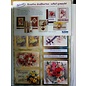 BASTELSETS / CRAFT KITS Reddy Deluxe, kaartenset, bloemen, met goudfolie-effect!