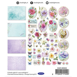 Embellishments / Verzierungen NY! Pynt, 45 deler, for design på kort, album, utklippsbok og mye mer!