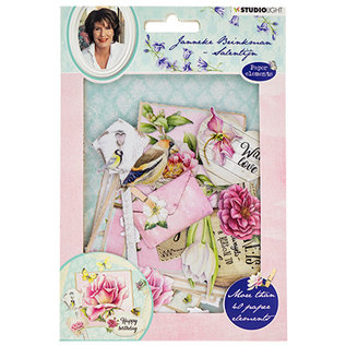 Embellishments / Verzierungen NEW! Embellishments, 45 parts, for design on cards, albums, scrapbook and much more!