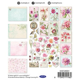 Embellishments / Verzierungen NOUVEAU! Embellissements, 45 pièces, pour la conception sur cartes, albums, scrapbooking et bien plus encore!