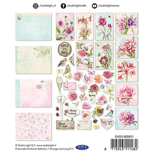 Embellishments / Verzierungen NEW! Embellishments, 45 parts, for design on cards, albums, scrapbook and much more!