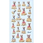 Embellishments / Verzierungen 3D stickers, 22x cute money mice, to design on cards, gift certificates and much more!