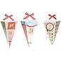 BASTELSETS / CRAFT KITS Make Christmas decorations: Complete craft kit for an advent calendar