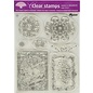 Stempel / Stamp: Transparent Transparant stempel: engelen en ornamenten