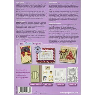 Stempel / Stamp: Transparent Gennemsigtige stempel: engle og ornamenter
