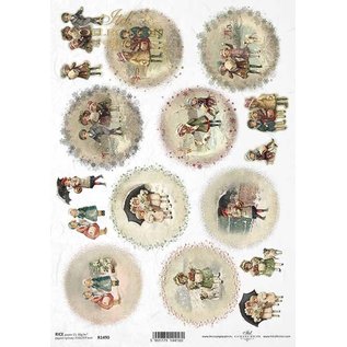 DECOUPAGE AND ACCESSOIRES NEU! 2x Soft papier, 210 x 297 mm (A4) 40g