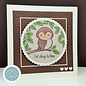 STEMPEL / STAMP: GUMMI / RUBBER Stamp, a charming owl design and high quality stamp.