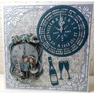 AMY DESIGN Cutting dies + stamp: clock frame 13 x 13 cm