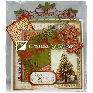 Joy!Crafts / Jeanine´s Art, Hobby Solutions Dies /  plantilla de perforación: Frontera con los arcos