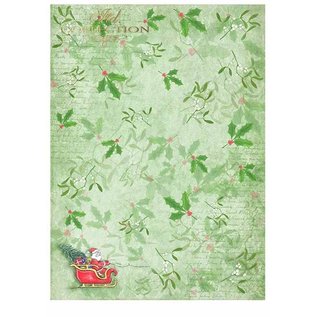 Karten und Scrapbooking Papier, Papier blöcke Bloc de papier pour cartes et scrapbooking, "Hiver" 5 x feuilles 200 g / m2, A4 (recto verso)