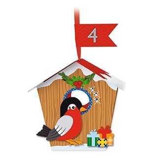 BASTELSETS / CRAFT KITS Complete Bastelset for an Advent calendar "birdie"