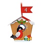 BASTELSETS / CRAFT KITS Komplett Bastelset for en adventskalender "birdie"