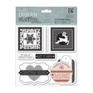 Stempel / Stamp: Transparent timbre en caoutchouc: Thème de Noël