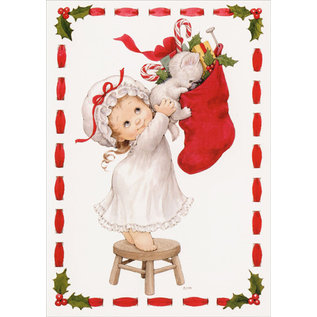 BASTELSETS / CRAFT KITS Handicraft SET, for the design of 3 pretty Christmas cards + 3 extra labels, greeting cards for Christmas!