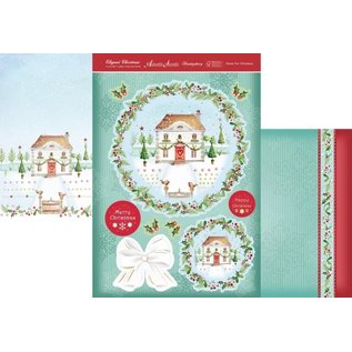 Hunkydory Luxus Sets & Sandy Designs Hunkydory luksuskortsæt, EKSTRA fra "Christmas Classics"-kollektionen + 4 dobbeltkort og 3D-puder, til design af 4 kort!