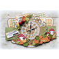 Joy!Crafts / Jeanine´s Art, Hobby Solutions Dies /  Stamping- and pre-template: Clock