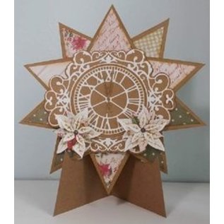 Joy!Crafts / Jeanine´s Art, Hobby Solutions Dies /  Stamping- and pre-template: Clock
