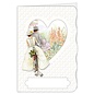 BASTELSETS / CRAFT KITS Kit artigianale, set di carte, per 4 bellissime carte, tema: amore, matrimonio!