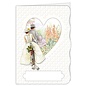 BASTELSETS / CRAFT KITS Kit de bricolage, jeu de cartes, pour 4 belles cartes, thème: amour, mariage!