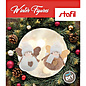 BASTELSETS / CRAFT KITS Bastelset: niedliche Winter Figuren, Winter Deko, Weihnachtsschmuck, Dekoration in Auswahl