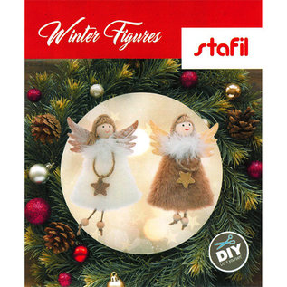 BASTELSETS / CRAFT KITS Bastelset: niedliche Winter Figuren, Winter Deko, Weihnachtsschmuck, Dekoration in Auswahl