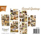 Joy!Crafts / Jeanine´s Art, Hobby Solutions Dies /  NEW! A4 motif sheet theme animals - Africa, dogs, cats, birds, rabbits, farm