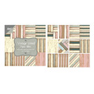 Designer Papier Scrapbooking: 30,5 x 30,5 cm Papier Paper block, vintage wood, thick! 30.5 x 30.5 cm, 48 sheets, 4 x 12 designs!