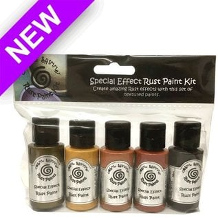 FARBE / MEDIA FLUID / MIXED MEDIA Cosmic Shimmer Special Effects Paint Kit-Rust