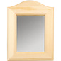 Holz, MDF, Pappe, Objekten zum Dekorieren 1 decorative mirror for decorating, size 19 x 27 x 1.5 cm