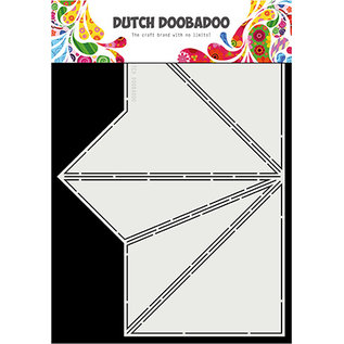 Dutch DooBaDoo A4, pop-up, plantilla de arte, "Card Art Teepee"