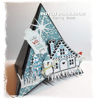 Dutch DooBaDoo A4, pop-up, plantilla de arte, "Card Art Teepee"