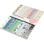 Karten und Scrapbooking Papier, Papier blöcke Papier exclusif, fait main, A4 21x30 cm, 110 g, jardin fleuri, 20 feuilles!