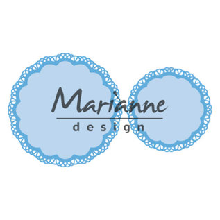Marianne Design Stanseskabelon , Doily duo, LR0592