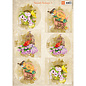 Marianne Design 2x A4 picture sheets, birds & birdcages