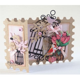 Marianne Design 2x A4 picture sheets, birds & birdcages