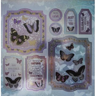 Hunkydory Luxus Sets & Sandy Designs 120 gorgeous designs, some finished with a metallic decorative frame, 220 gsm