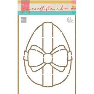 Dutch DooBaDoo Art template, large Easter egg, 149 x 210 mm